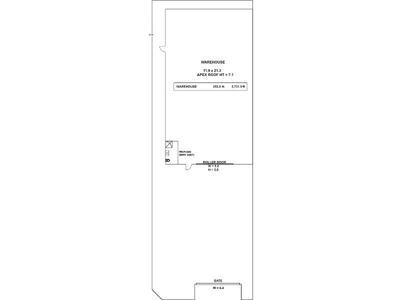 1 Rafferty Street, Wingfield SA 5013 Floorplan