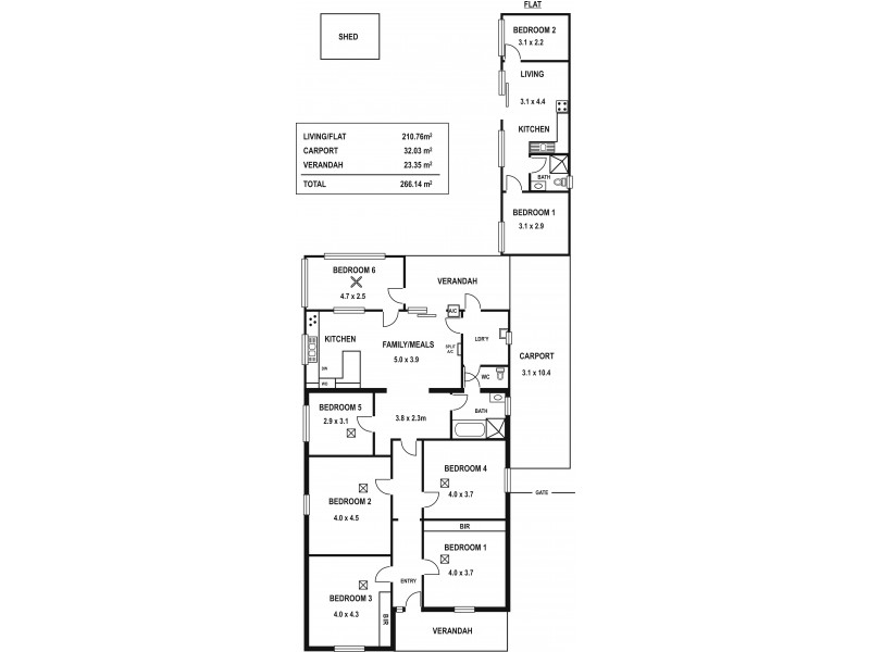 14 Parker Street, Mile End SA 5031 Floorplan