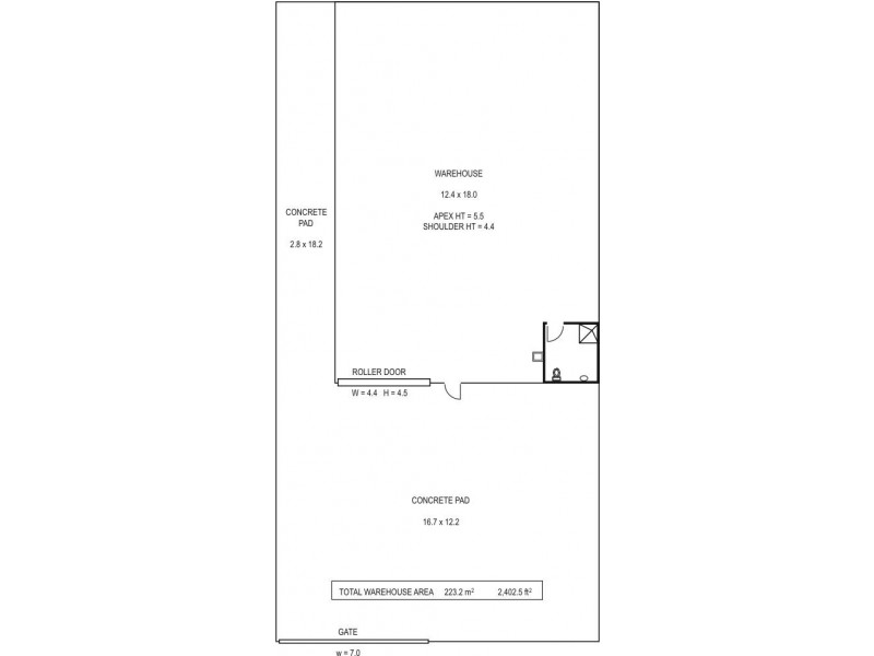 10 Fourth Street, Wingfield SA 5013 Floorplan