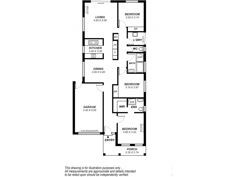 53 Tudor Crescent, Smithfield Plains SA 5114 Floorplan