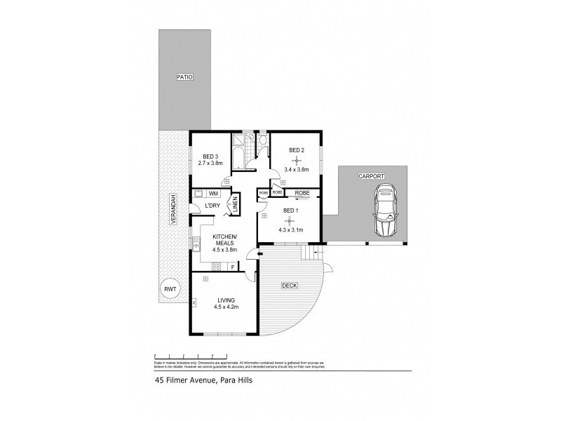 45 FILMER AVE, Para Hills SA 5096