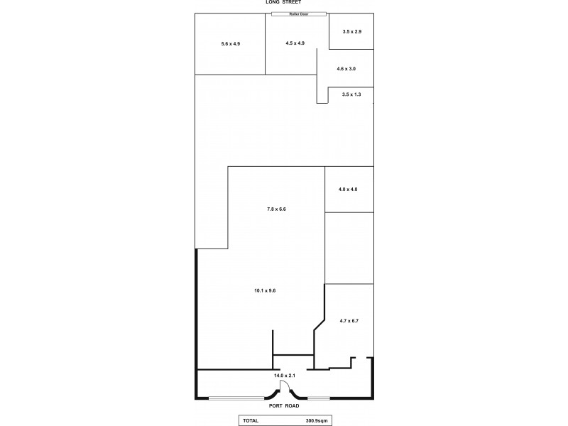 95 Port Road, Queenstown SA 5014 Floorplan
