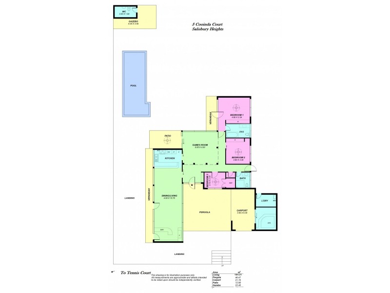 5 COOINDA, Salisbury Heights SA 5109 Floorplan