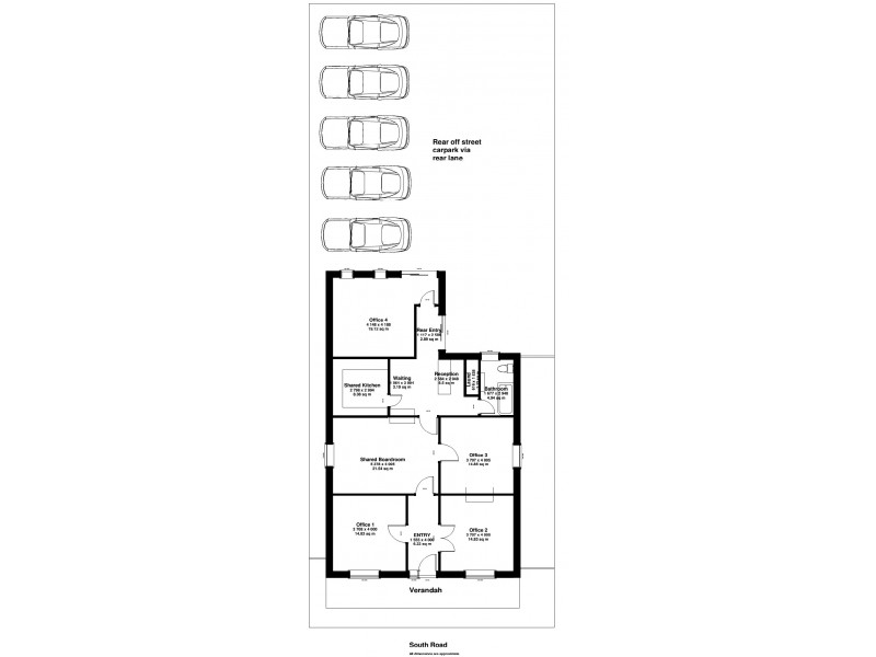 257 South Road, Mile End SA 5031 Floorplan