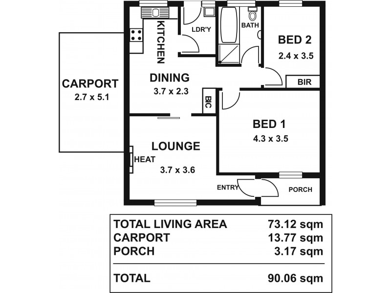 4/32 Hereford Avenue, Trinity Gardens SA 5068 Floorplan