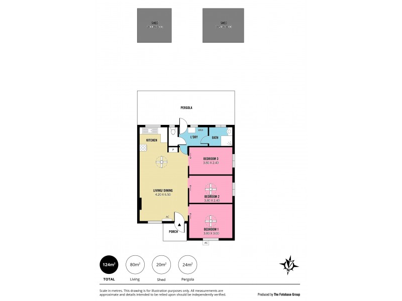 40 Midlow Road, Elizabeth Downs SA 5113 Floorplan