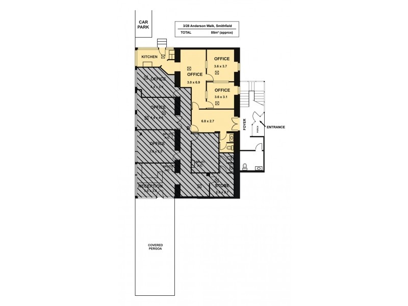 Suite 3 / 28B Anderson Walk, Smithfield SA 5114 Floorplan