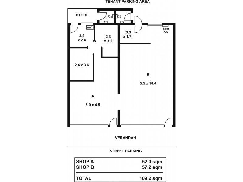 463A and 463B The Parade, Magill SA 5072 Floorplan