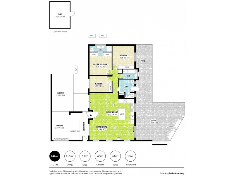 11 Gloaming Close, Hillbank SA 5112 Floorplan