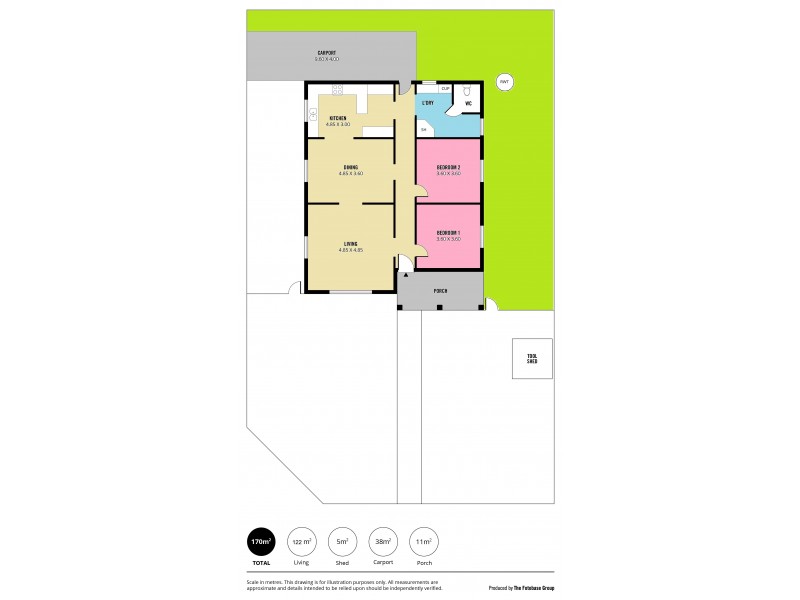 80 FROST RD, Brahma Lodge SA 5109 Floorplan