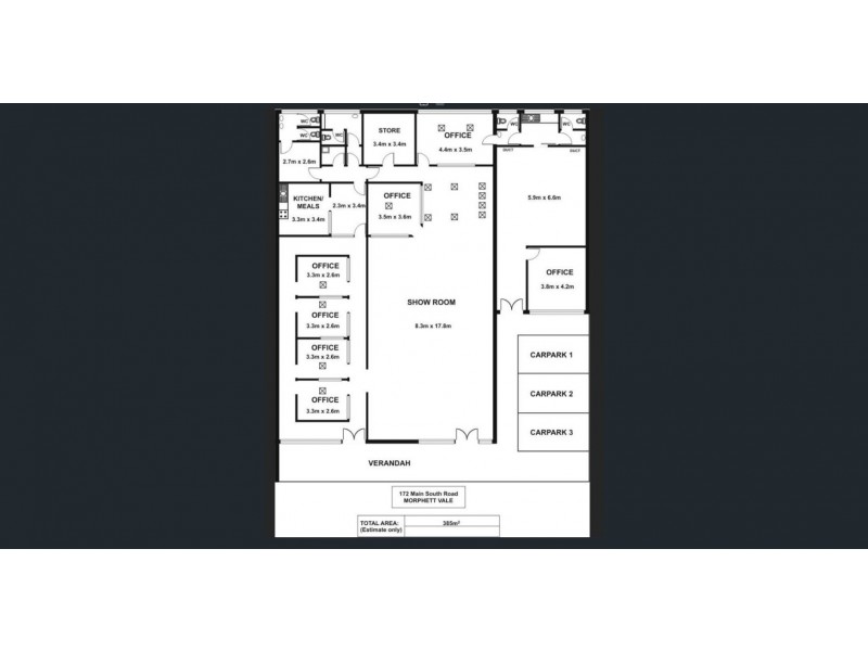 172 Main South Road, Morphett Vale SA 5162 Floorplan