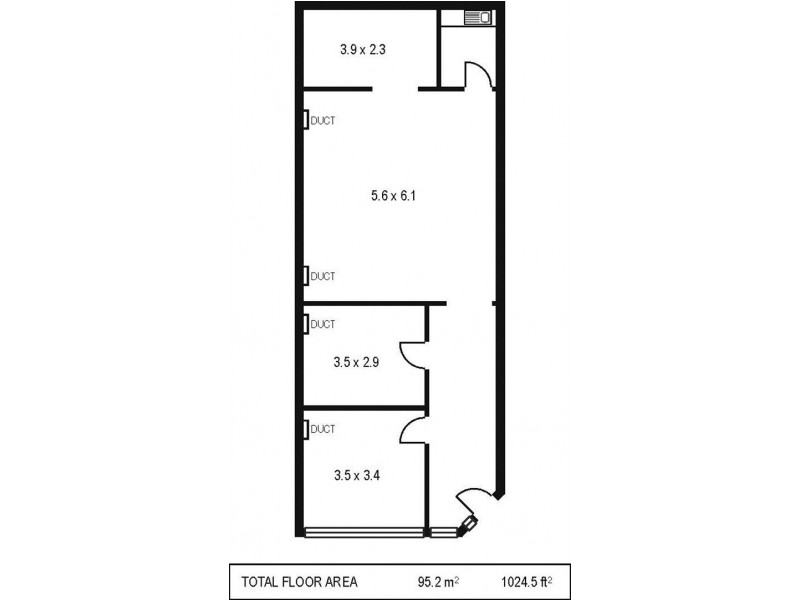 8/116-120 Melbourne Street, North Adelaide SA 5006 Floorplan
