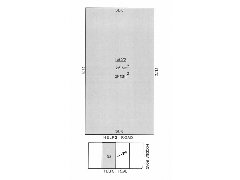 Lot 202 Helps Rd, Burton SA 5110 Floorplan