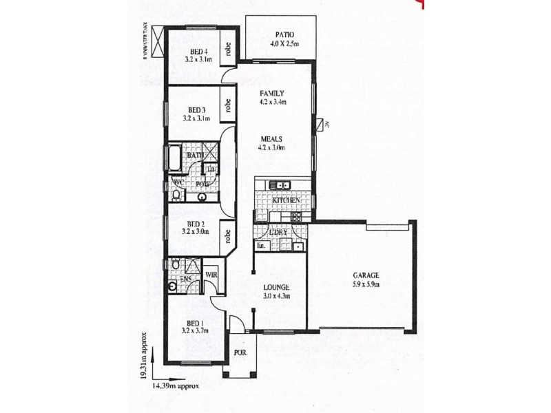 58 Douglas Drive, Mount Barker SA 5251 Floorplan
