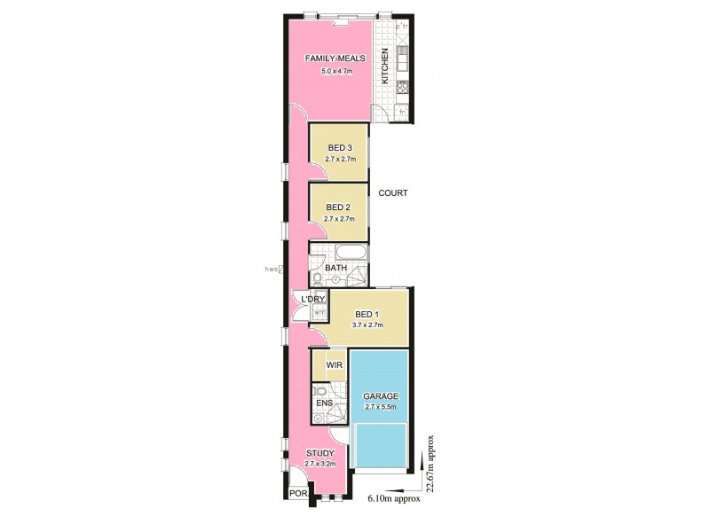 48 St Lawrence Ave, Andrews Farm SA 5114 Floorplan