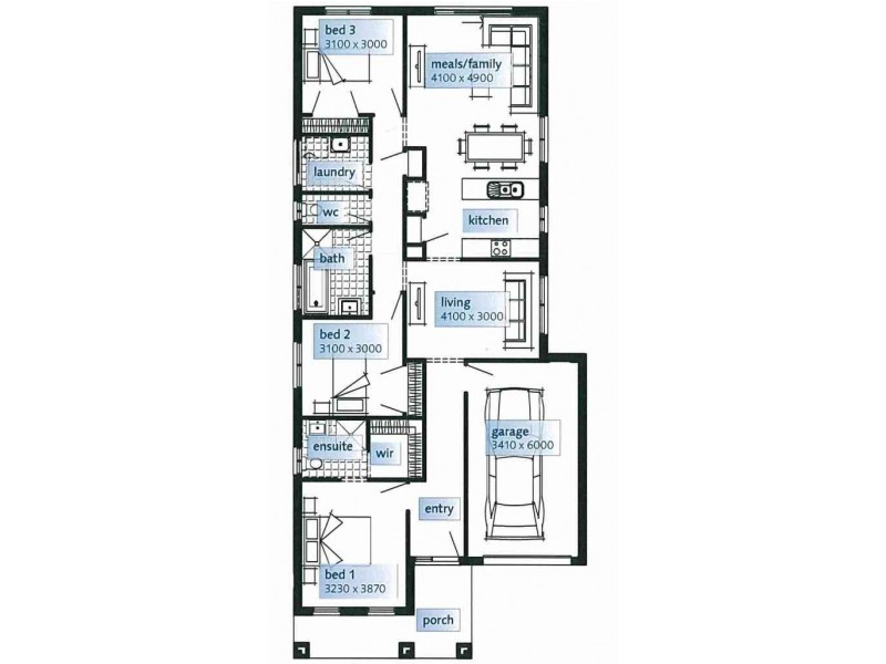 53 (Lot 237) Tudor Crescent, Smithfield Plains SA 5114 Floorplan