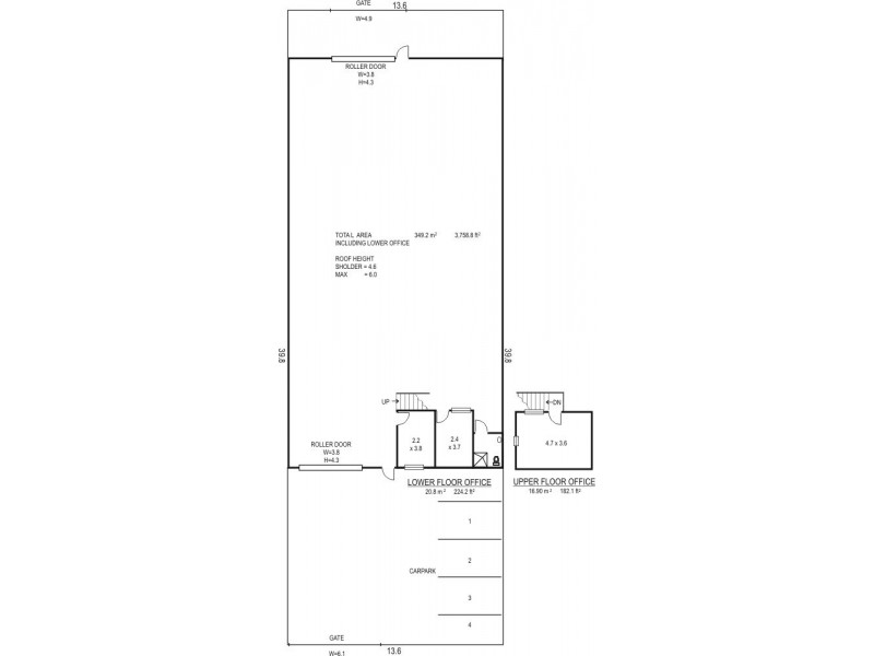 233 South Terrace, Wingfield SA 5013 Floorplan