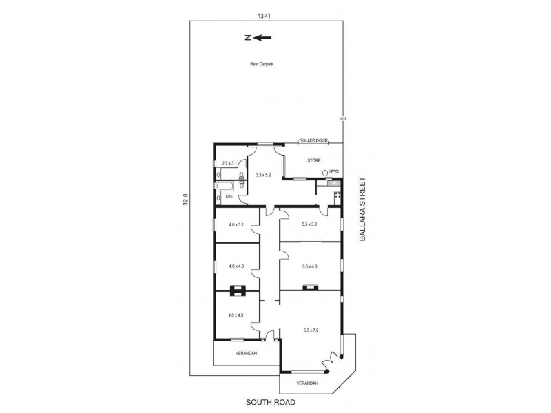 247 South Road, Mile End SA 5031 Floorplan