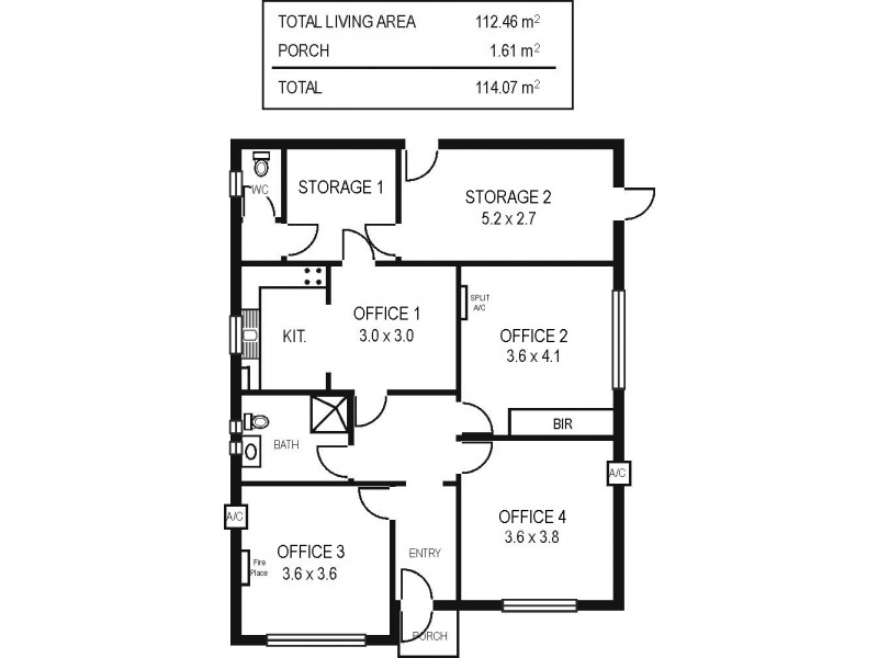 135 Rozelle Avenue, Melrose Park SA 5039 Floorplan