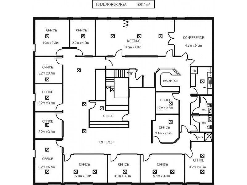 1/65 Henley Beach Road, Mile End SA 5031 Floorplan