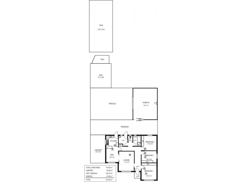 15 Meadowvale Road, Modbury SA 5092 Floorplan