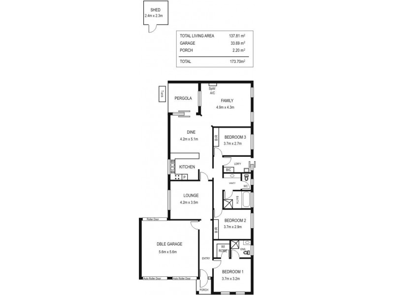 4 Woni Court, Direk SA 5110 Floorplan