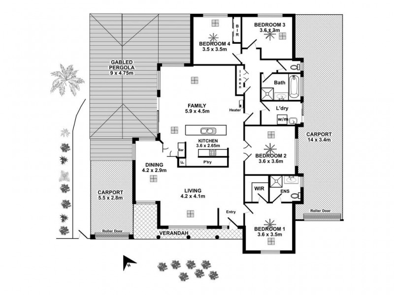 65 The Oaks Parade, Aberfoyle Park SA 5159 Floorplan