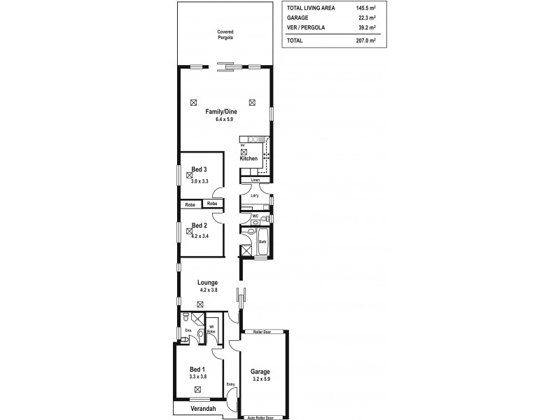 2B Facit Avenue, Newton SA 5074 Floorplan