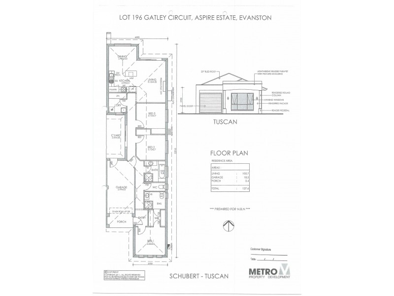 Lot 196 Gatley Circuit, Evanston South SA 5116 Floorplan