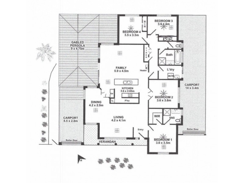 65 The Oaks Pde, Aberfoyle Park SA 5159 Floorplan