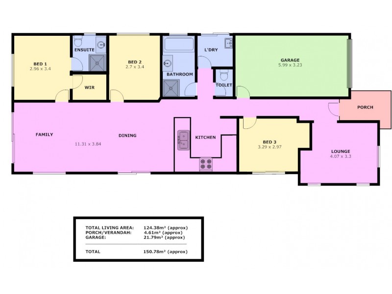 2 SITTELLA AVE, Burton SA 5110 Floorplan