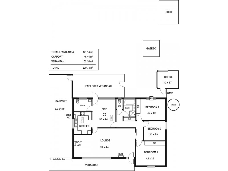 19 TAURUS CRESCENT, Modbury Heights SA 5092 Floorplan