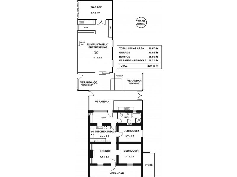 53 Hallett Street, Callington SA 5254 Floorplan