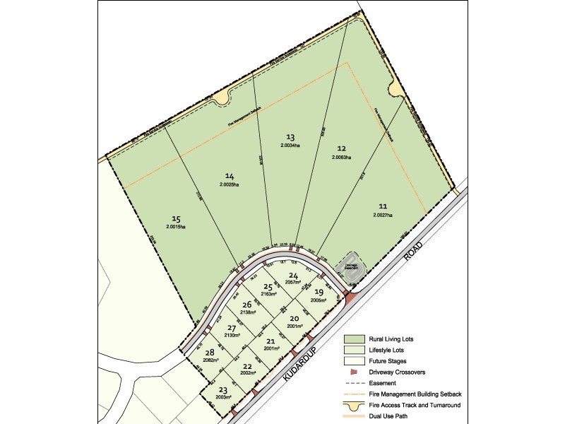 Lot 15 Moondyne Drive, Kudardup WA 6290 Floorplan