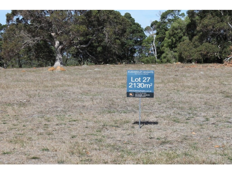 Lot 27 Kudardup Road, Kudardup WA 6290