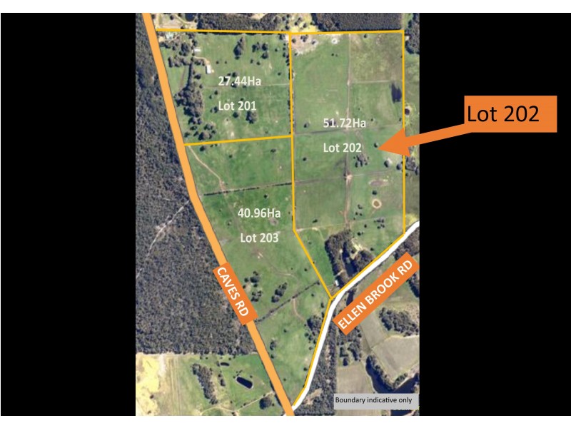 Lot 202 (622) Ellen Brook Road, Cowaramup WA 6284