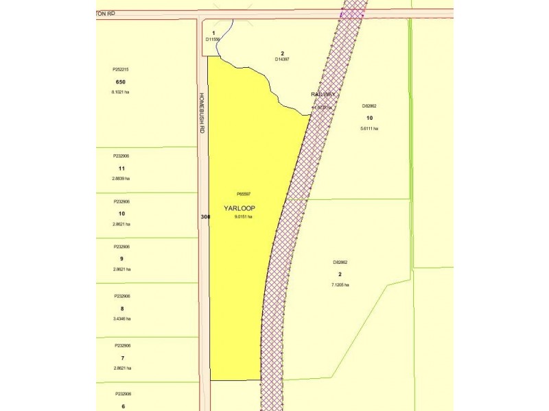 Lot 30 Homebush Road, Yarloop WA 6218 Floorplan