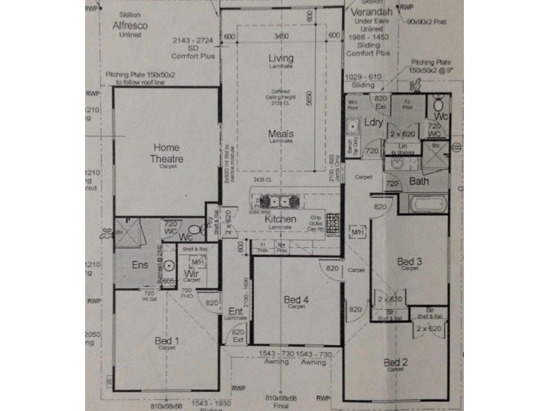 Lot 23 Curlew Way, Wickepin WA 6370 Floorplan