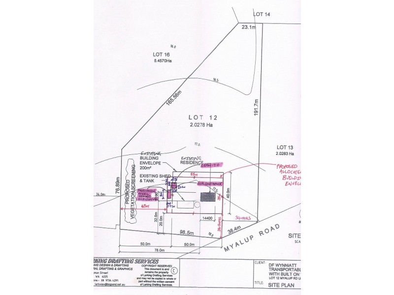 701 Myalup Road, Uduc WA 6220 Floorplan