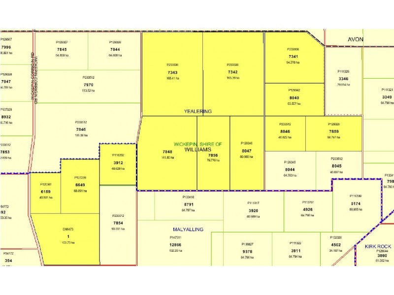 ”One Peak” Dalton Road, Yealering WA 6372 Floorplan