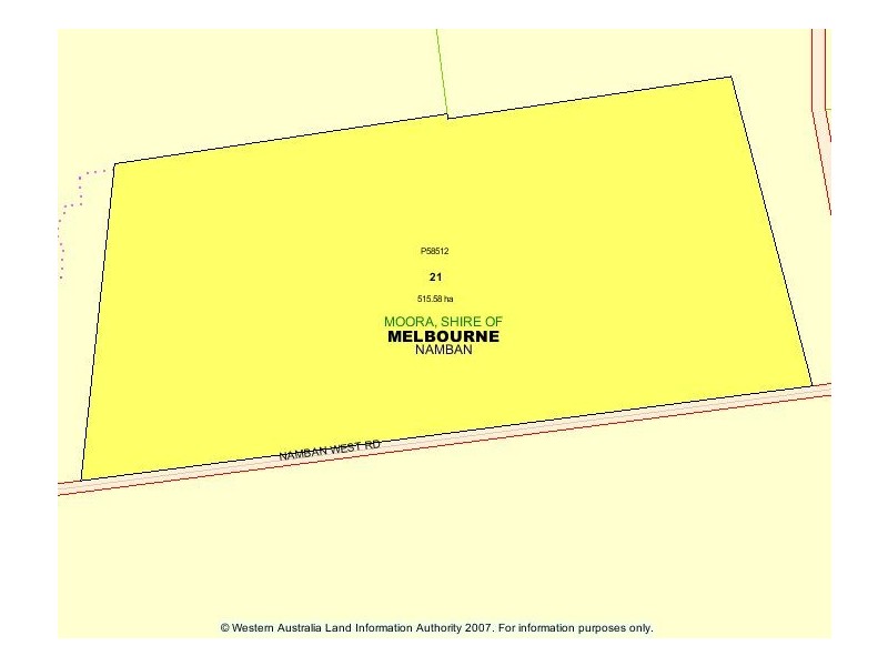 Lot 21 Namban West Road, Namban WA 6512