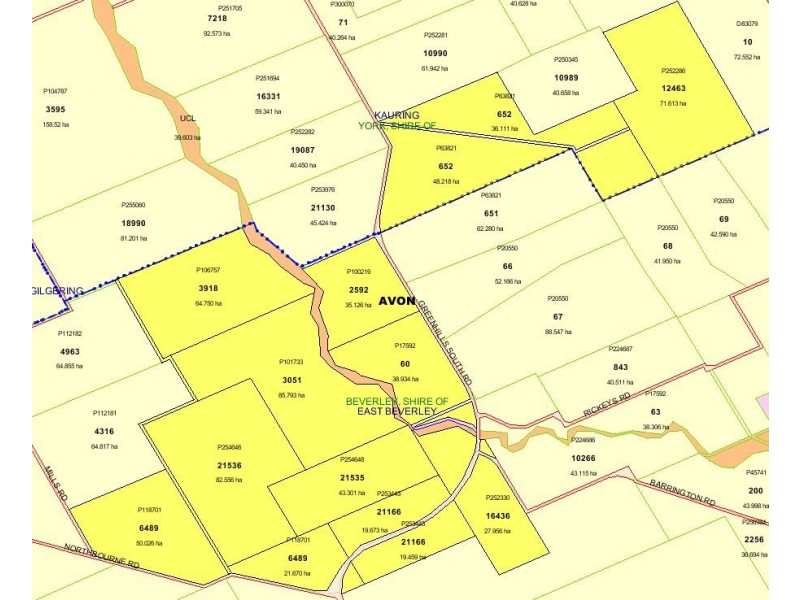 Cnr Greenhills South and Northbourne Roads, Beverley WA 6304