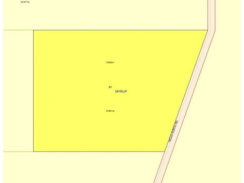 Lot 31 Hicks North Road, Myrup WA 6450