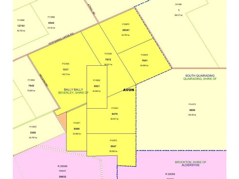 Lot 6921 and 7517 Yenyenning Lakes Road, Beverley WA 6304