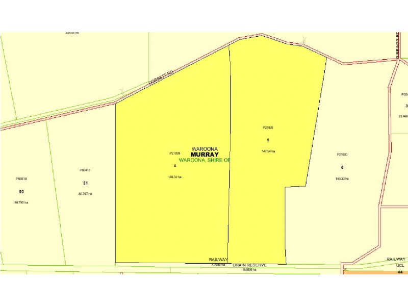 Lots 4 and 5 Dorsett Road, Waroona WA 6215