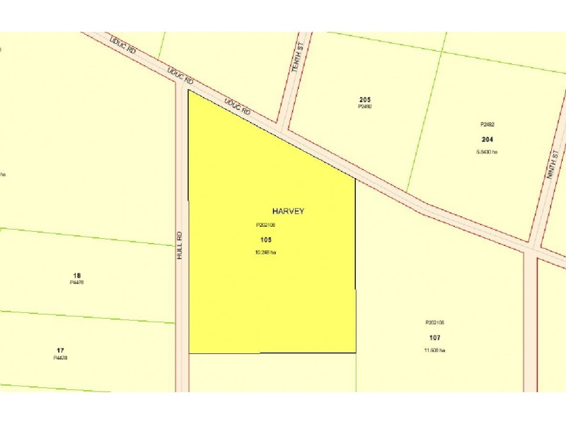 Lot 105 Cnr Uduc and Hull Roads, Harvey WA 6220