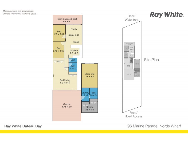 96 Marine Parade, Nords Wharf NSW 2281 Floorplan