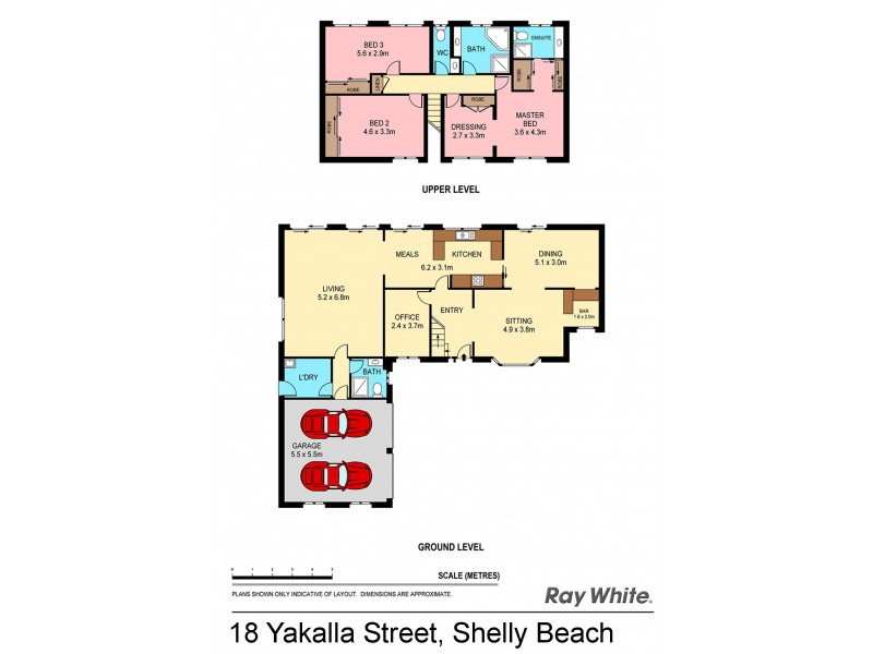 18 Yakalla Street, Shelly Beach NSW 2261 Floorplan