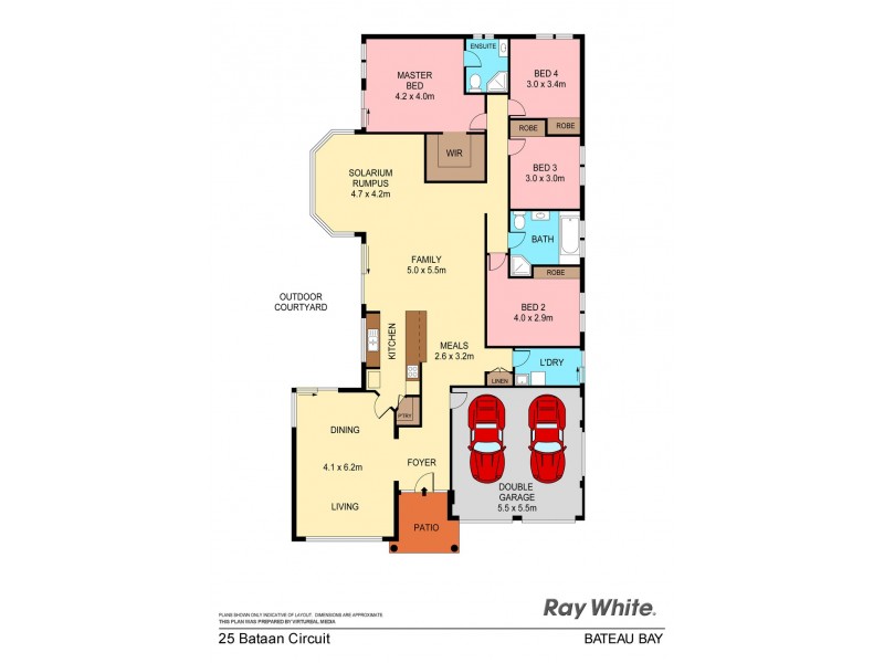 25 Bataan Circuit, Bateau Bay NSW 2261 Floorplan