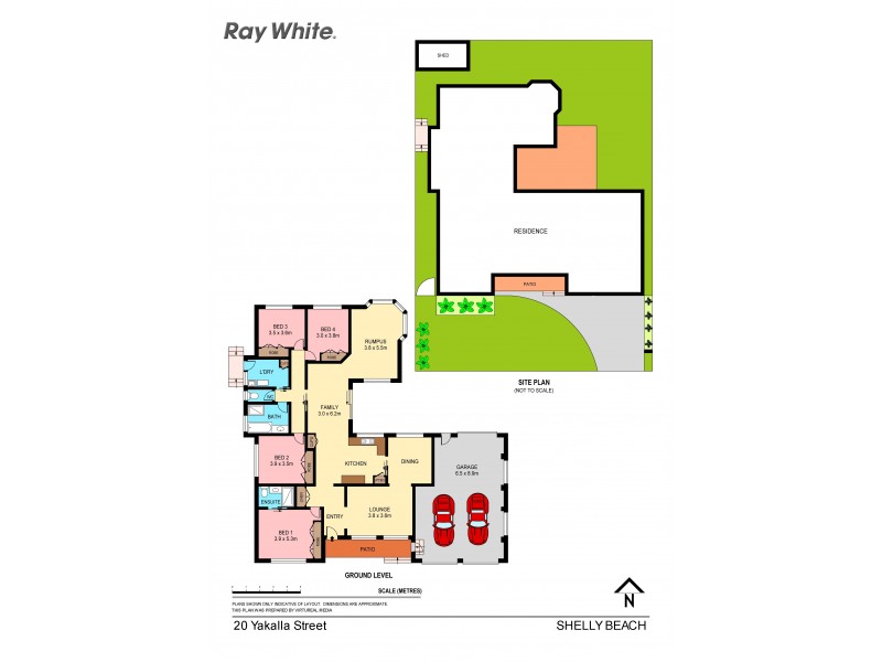 20 Yakalla Street, Shelly Beach NSW 2261 Floorplan